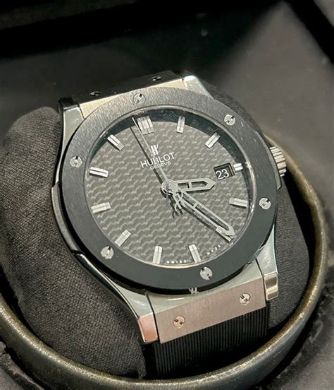 hublot classic fusion zirconium 45mm|Hublot classic fusion automatic 45mm.